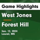 Basketball Game Recap: West Jones Mustangs vs. Hattiesburg Tigers