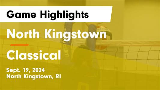 Volleyball Game Preview: Classical Purple vs. Cranston East Thun