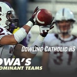 Most dominant football teams from Iowa