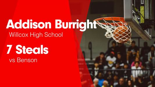 Addison Burright Game Report: vs Santa Rita