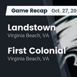 Football Game Recap: First Colonial Patriots vs. Landstown Eagles