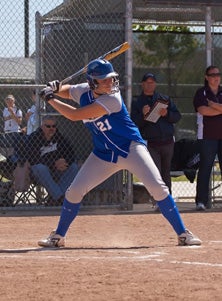 Allie Walljasper is also the team's
cleanup hitter. 