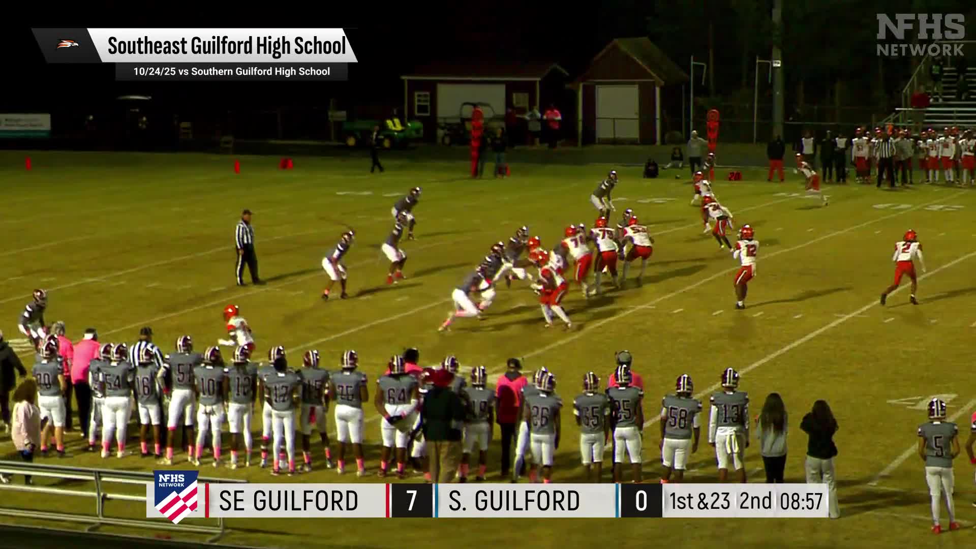 Football Recap: Northern Guilford's  Win  on Friday Extends Winning Streak to Eight