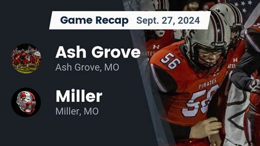 Football Recap: Ash Grove Sets Scoring Season-High Against Mille