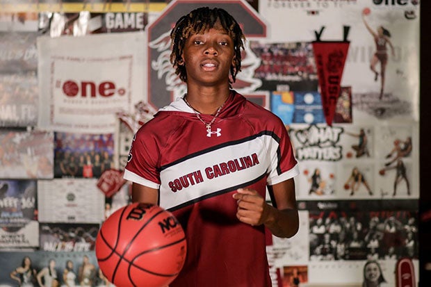 Talaysia Cooper signed with South Carolina last November. "Keeping Talaysia here in South Carolina was a priority," Gamecocks head coach Dawn Staley said at that time.