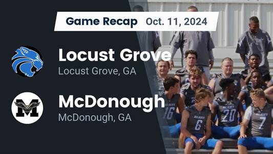 Football Recap: McDonough Comes Up Short