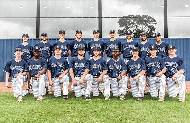 The 2017 Barbe Buccaneers varsity team.