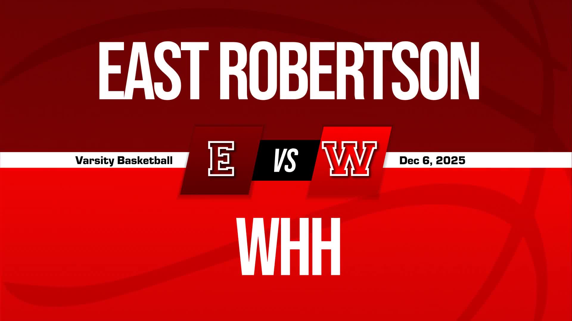 Basketball Recap: East Robertson Takes a Loss