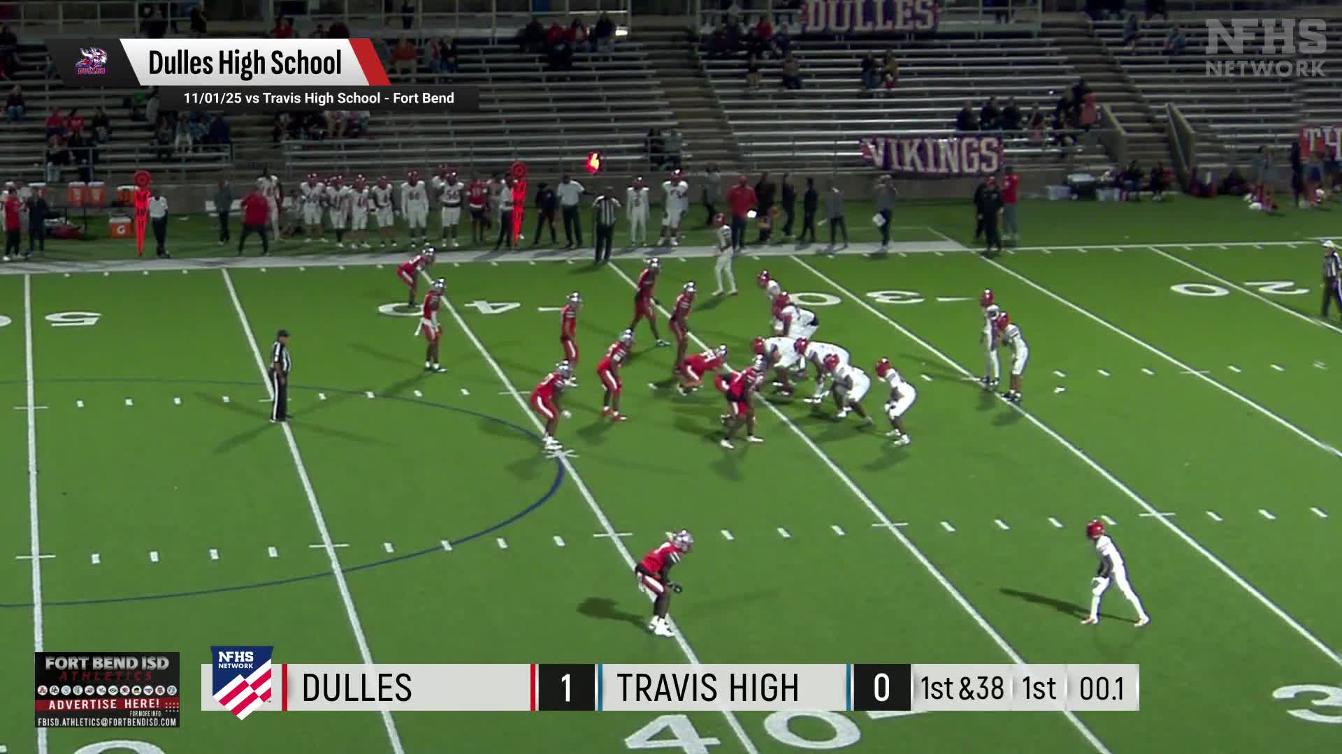 Football Recap: Fort Bend Bush Skates Past Fort Bend Dulles with Ease + How To Watch