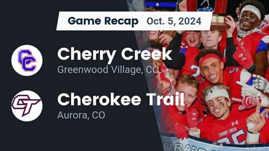 Football Recap: Cherokee Trail Gets the Win