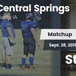 Football Game Recap: Central Springs vs. Starmont