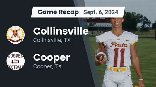 Football Recap: Collinsville Skates Past Cooper with Ease