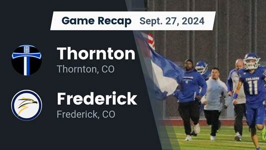 Football Recap: Thornton Takes a Loss