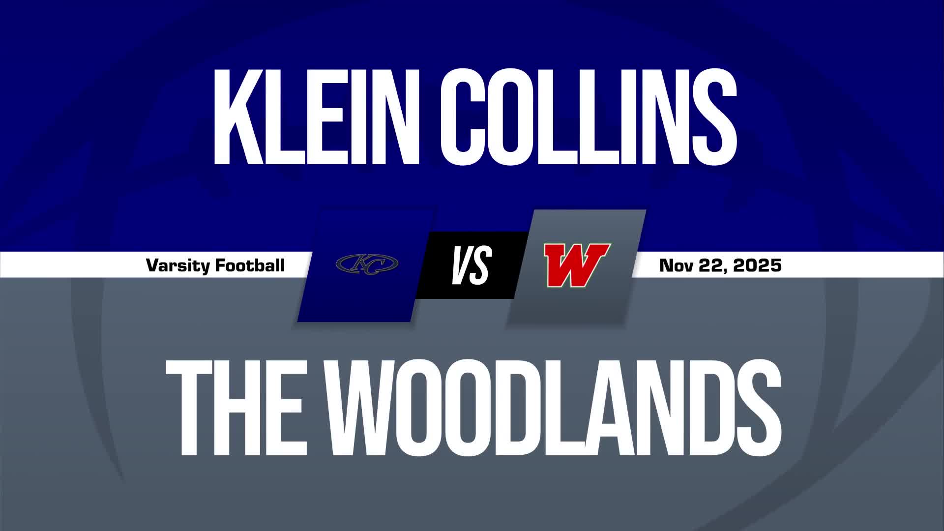 Football Recap: The Woodlands Falls Short of Klein Collins in the Playoffs + How To Watch
