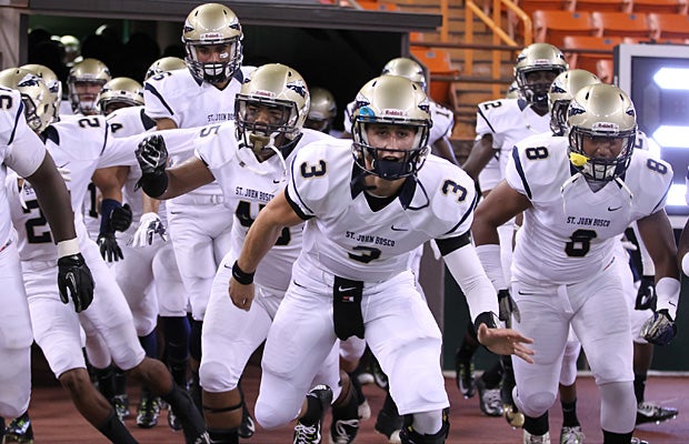 St. John Bosco moved into the top spot in the Southern California Division I rankings after a win last week.