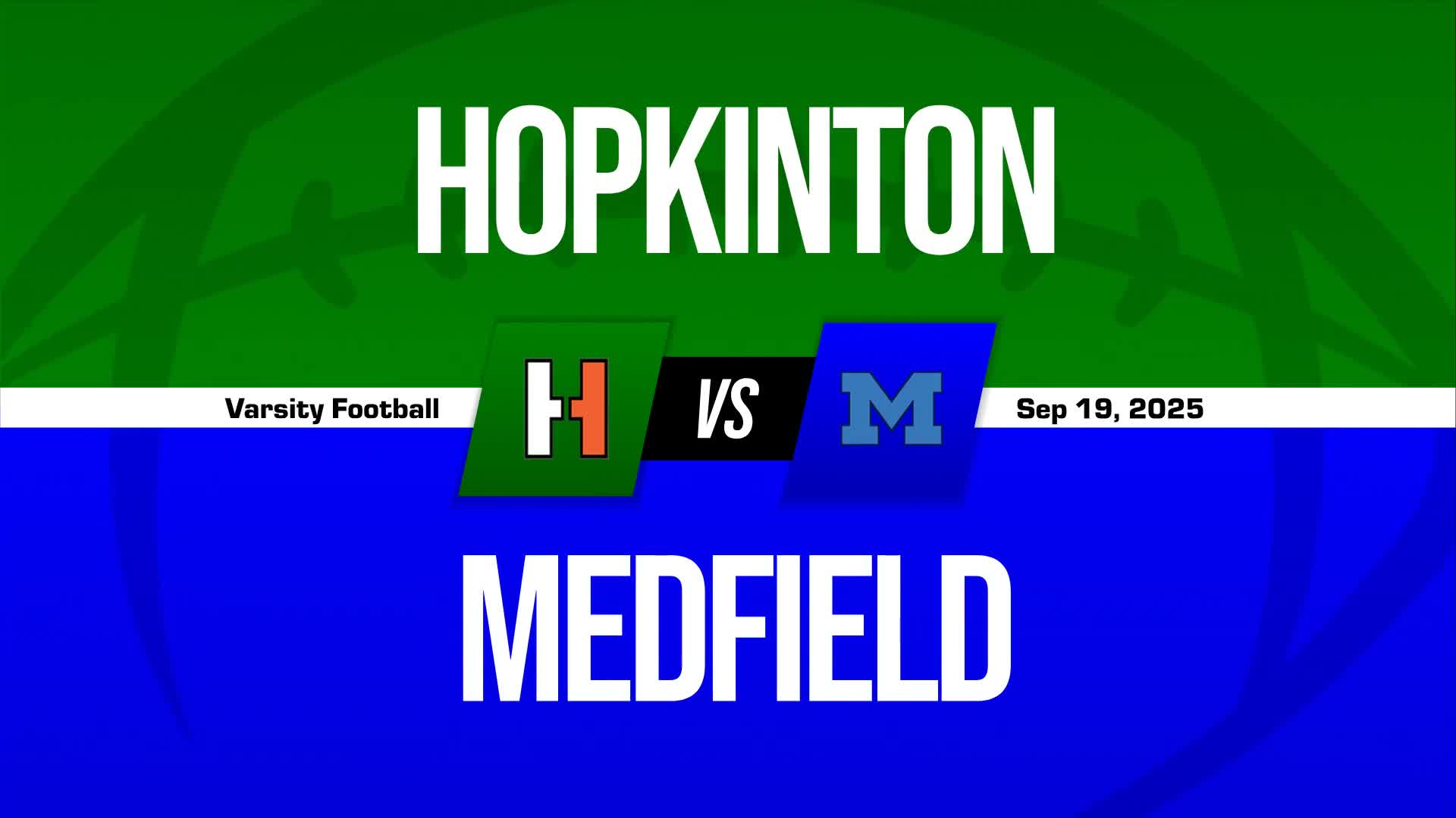 Football Game Preview: Hopkinton Hillers vs. Dedham Marauders