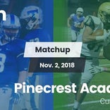 Football Game Recap: Trion vs. Pinecrest Academy