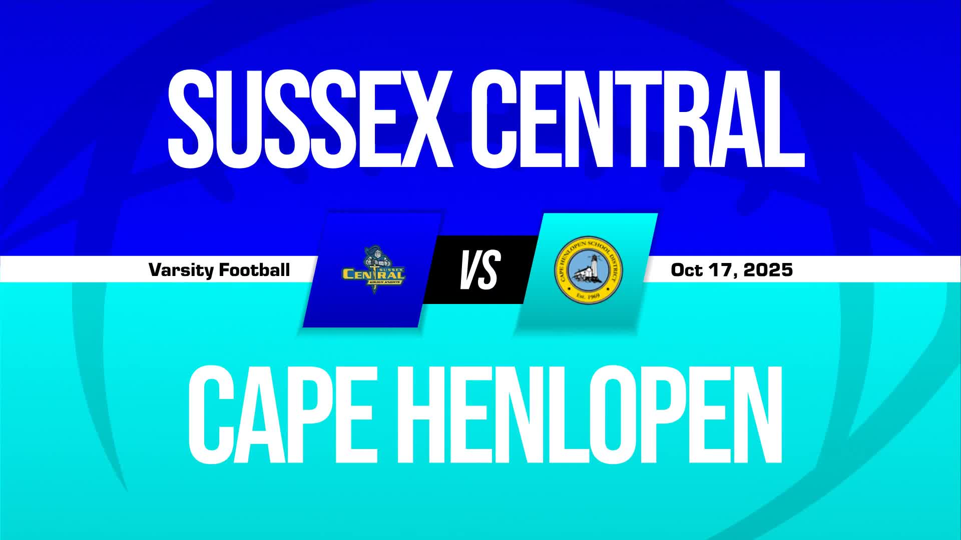 Football Game Preview: Sussex Central Golden Knights vs. St. Georges Tech Hawks + How To Watch