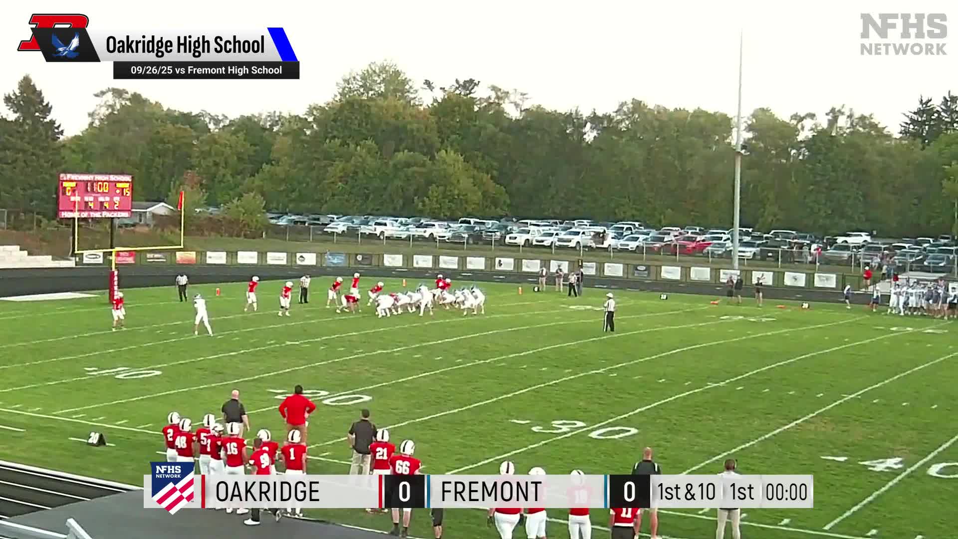 Football Recap: Oakridge Finds Home Field Redemption Against North Muskegon