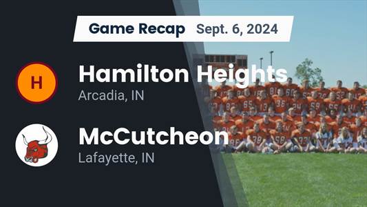 Football Recap: Mccutcheon Piles Up the Points Against Hamilton 