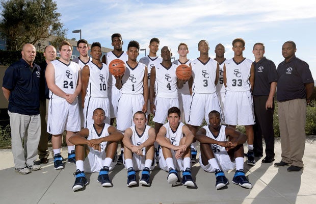The 2014-15 Sierra Canyon varsity basketball team.