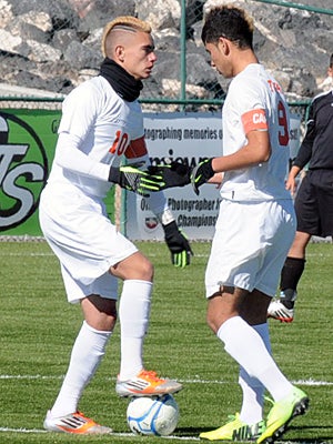 Chris Lovato (left) and Alejandro Garcia, Los Lunas