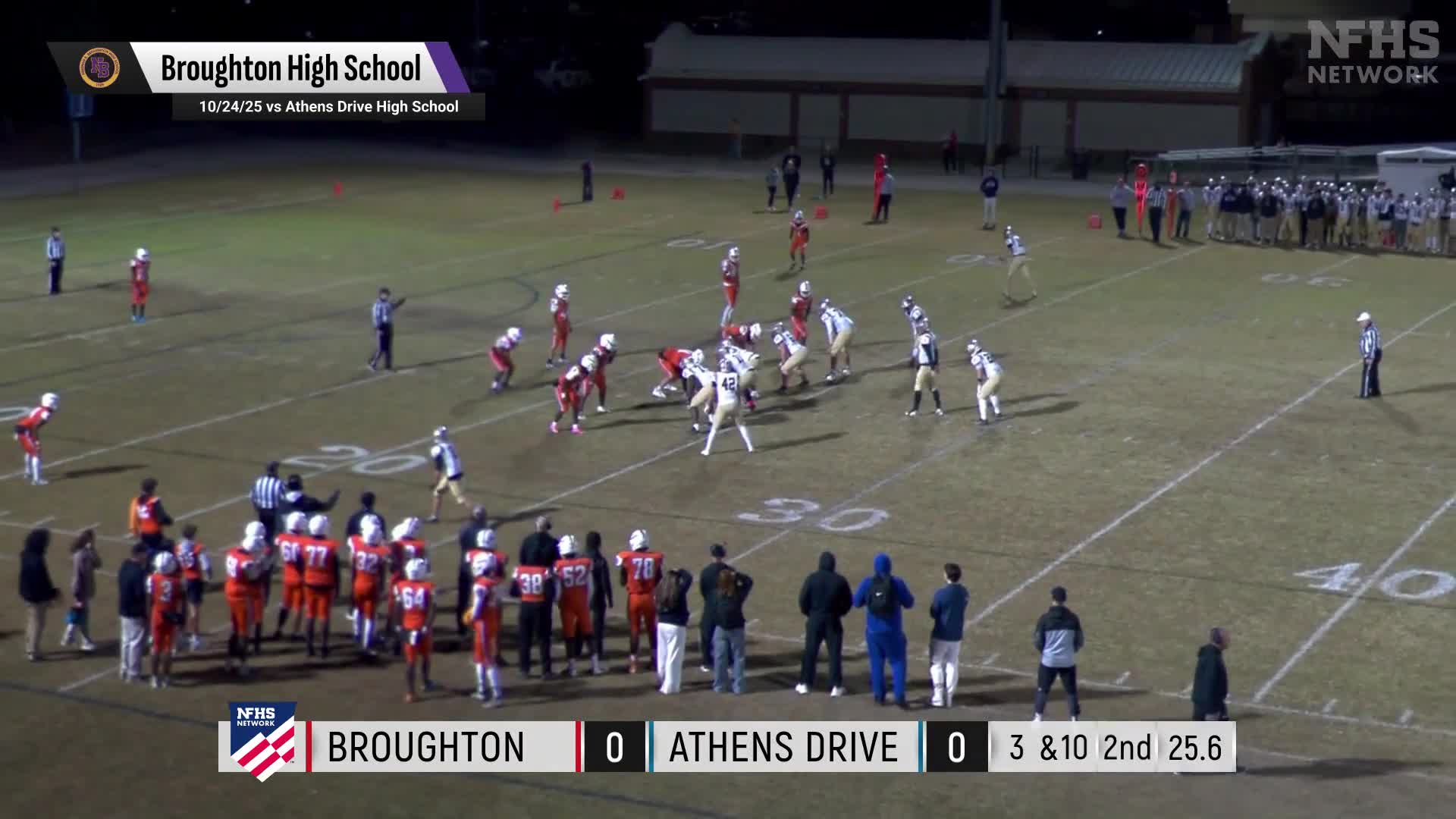 Football Recap: Broughton Comes Up Short