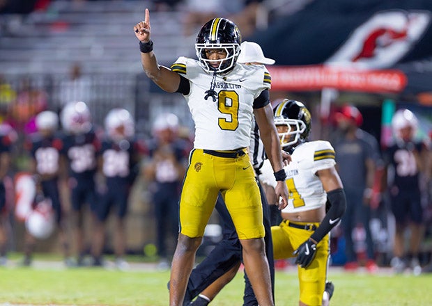 Georgia Tech commit C.J. Gamble has helped Carrollton climb to the top of the MaxPreps Top 25. (PHOTO: Corey Jones)