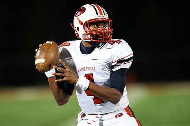 Deshaun Watson in action for Gainesville during the 2012 state playoffs.