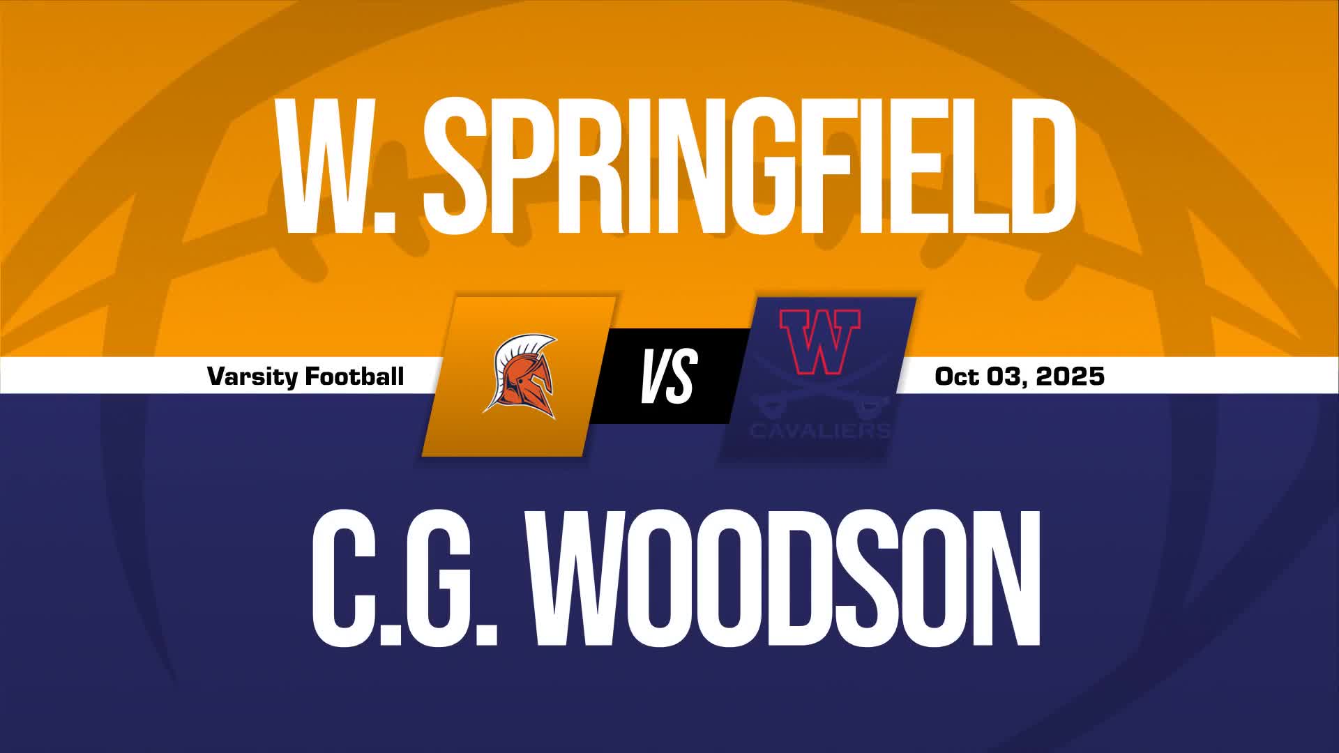 Football Recap: Woodson Takes a Loss