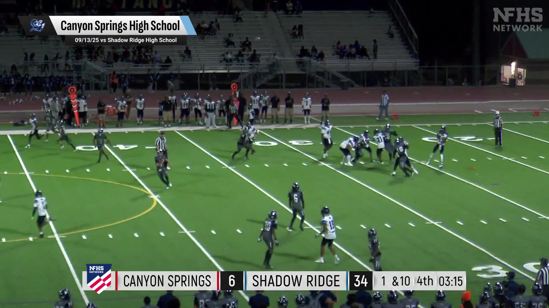 Football Recap: Canyon Springs' Luck Changes for the Better  on Friday + How To Watch