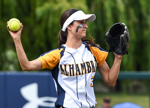 Briana Perez of Alhambra (Martinez, Calif.) was 3-for-5 with a home run, five RBIs and four runs scored in helping her team to wins over Carondelet and Newark Memorial. She earned MaxPreps/NFCA National High School Player of the Week honors for the West Region.