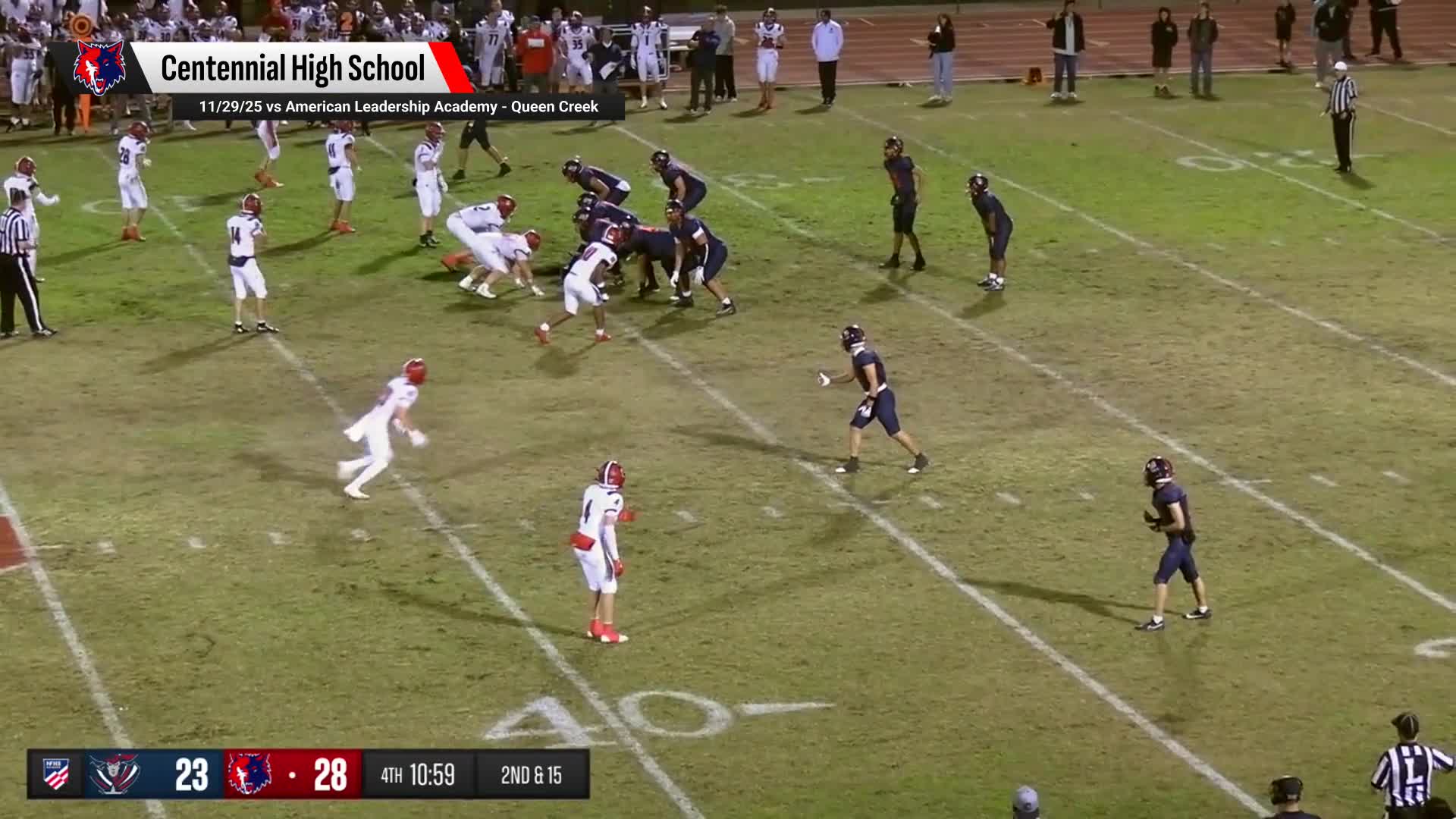 Football Recap: Centennial Snaps Six-Game Streak of Wins at Home + How To Watch