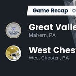 Football Game Recap: Great Valley Patriots vs. Bayard Rustin Golden Knights