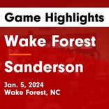 Wake Forest vs. Sanderson