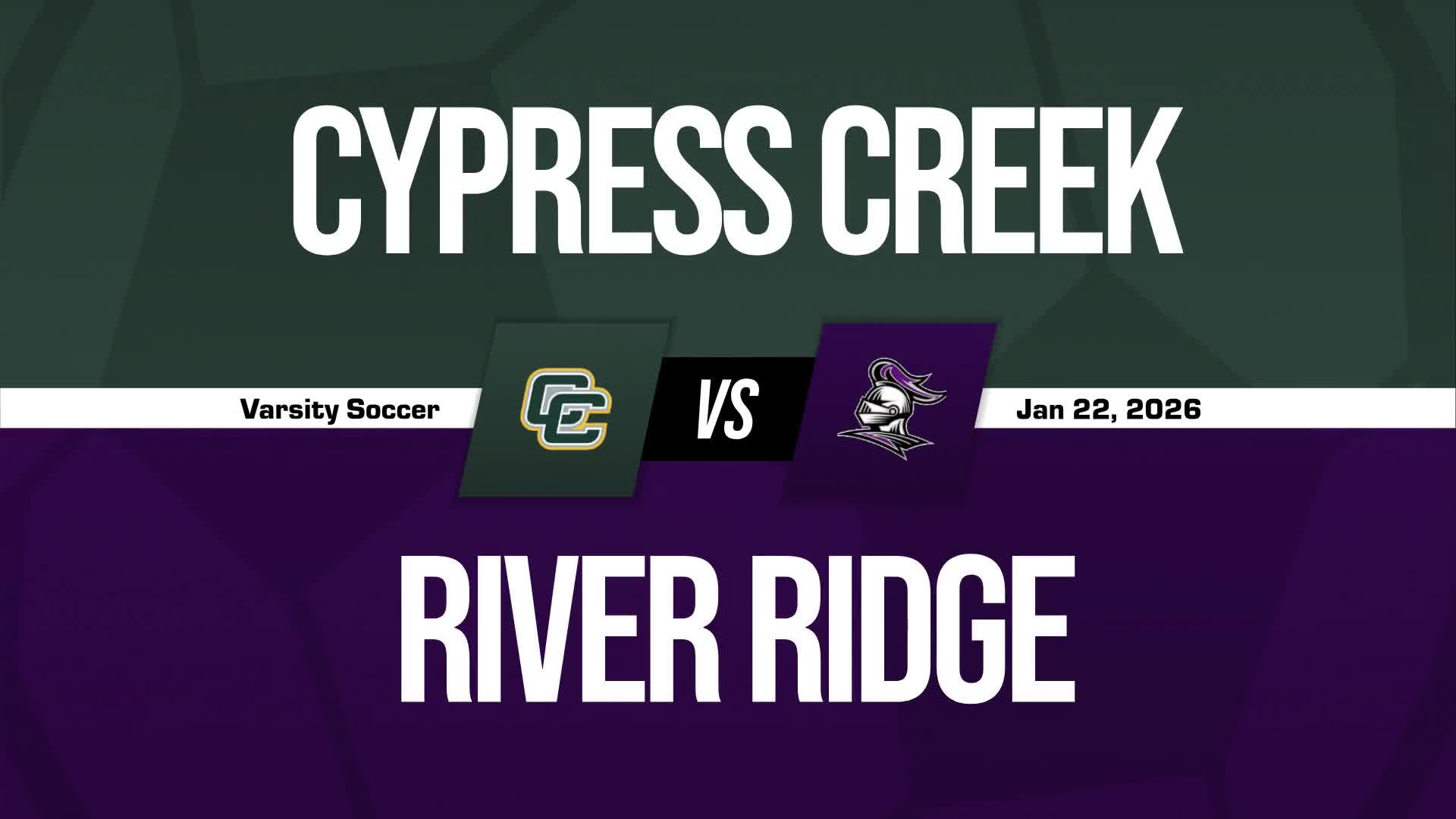 Soccer Recap: Cypress Creek Takes Down River Ridge in a Playoff Battle + How To Watch