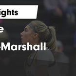 Centerville piles up the points against Thurgood Marshall