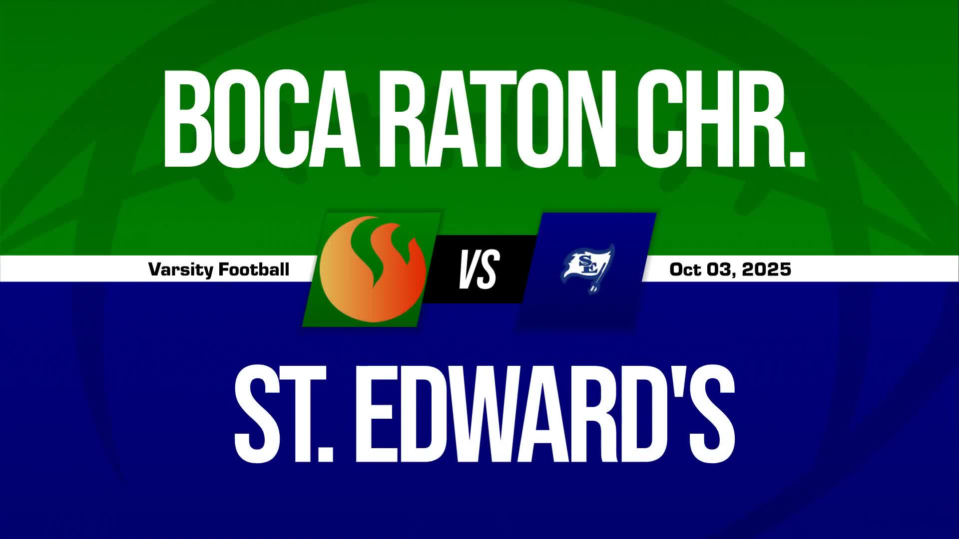 Football Recap: St. Edward's Triumphs