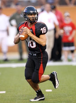 Lake Travis High's Michael Brewer.