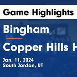 Basketball Game Recap: Bingham Miners vs. Corner Canyon Chargers
