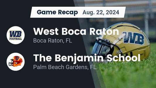 Football Game Recap: Benjamin Comes Up Short