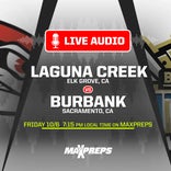 LISTEN LIVE Tonight: Laguna Creek at Burbank