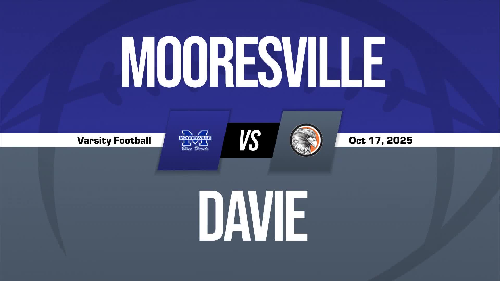 Football Game Preview: Mooresville Blue Devils vs. Statesville G