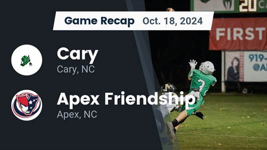 Football Recap: Cary Takes a Loss
