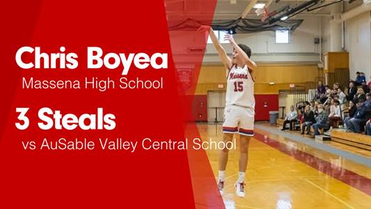 Basketball Recap: Massena Drops Highest Score of Season Against 