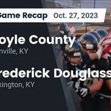 Football Game Recap: Whitley County Colonels vs. Boyle County Rebels