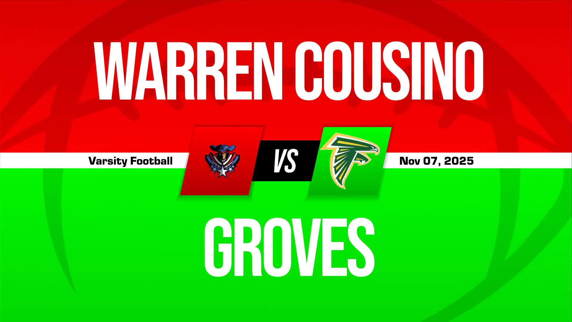 Football Game Preview: Groves Falcons vs. Lakeview Huskies + How To Watch