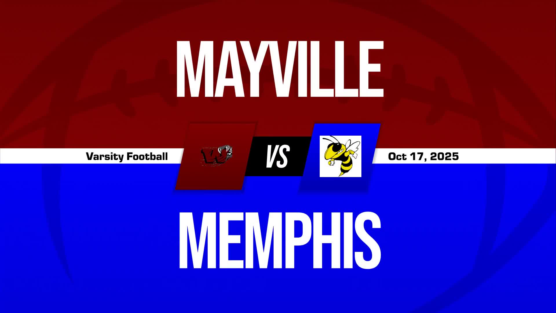 Football Recap: Mayville Piles Up the Points Against Memphis + How To Watch