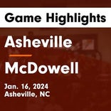 McDowell wins going away against Asheville