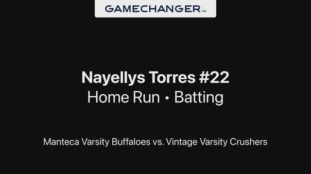 Nayellys Torres Game Report: vs Sierra
